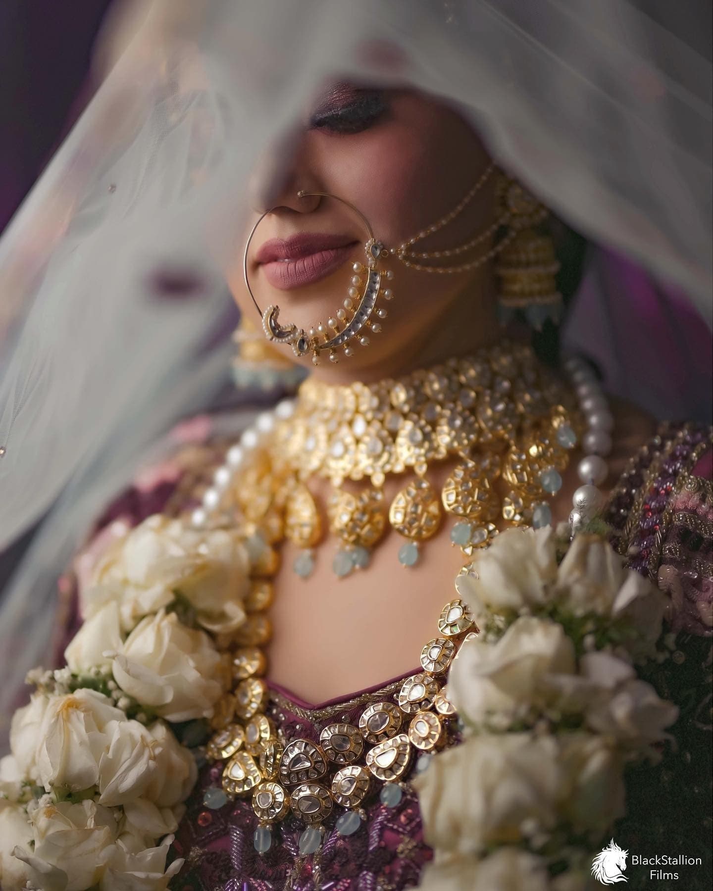 Bridal wedding photography by Black Stallion Films