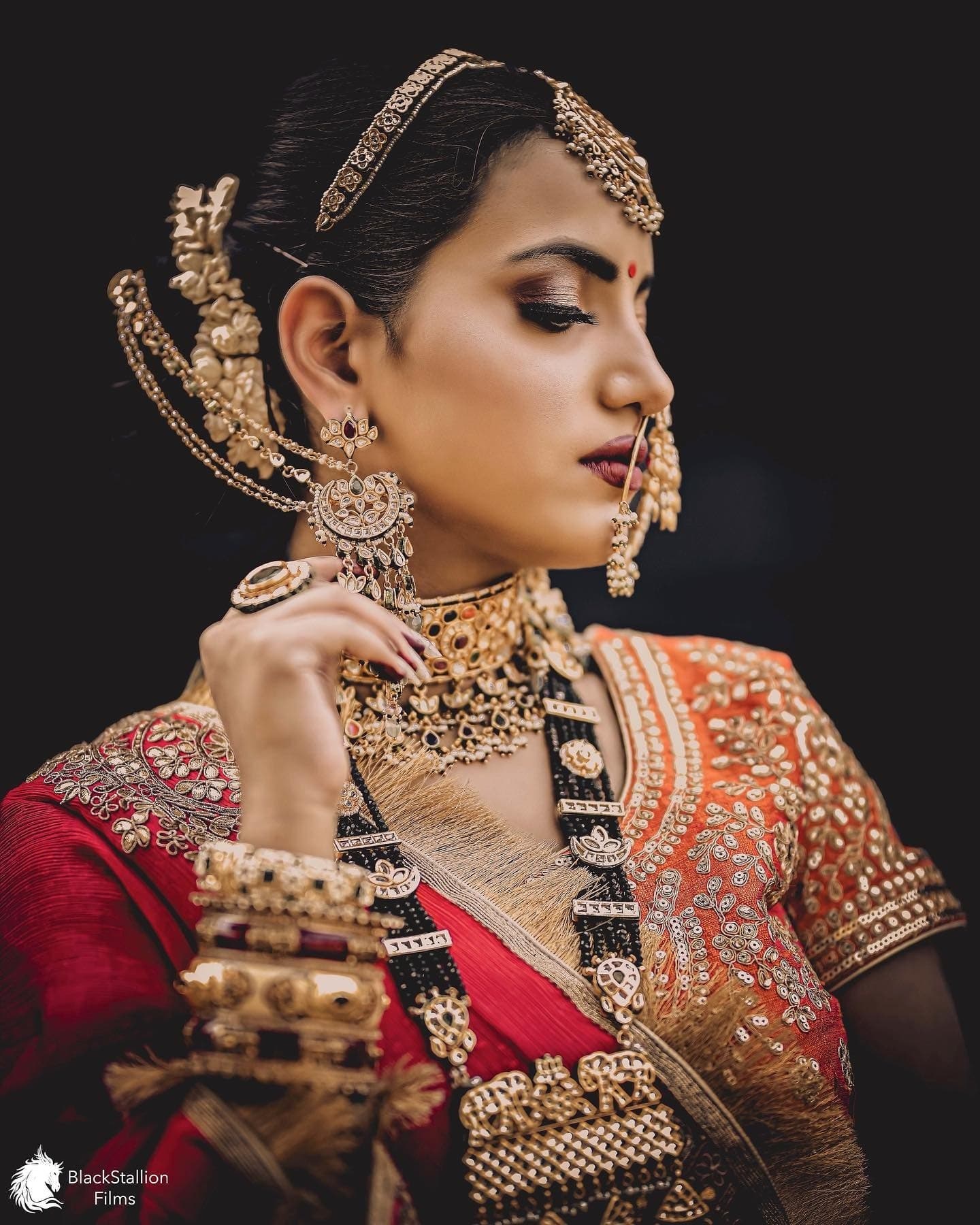 Bridal wedding photography by Black Stallion Films