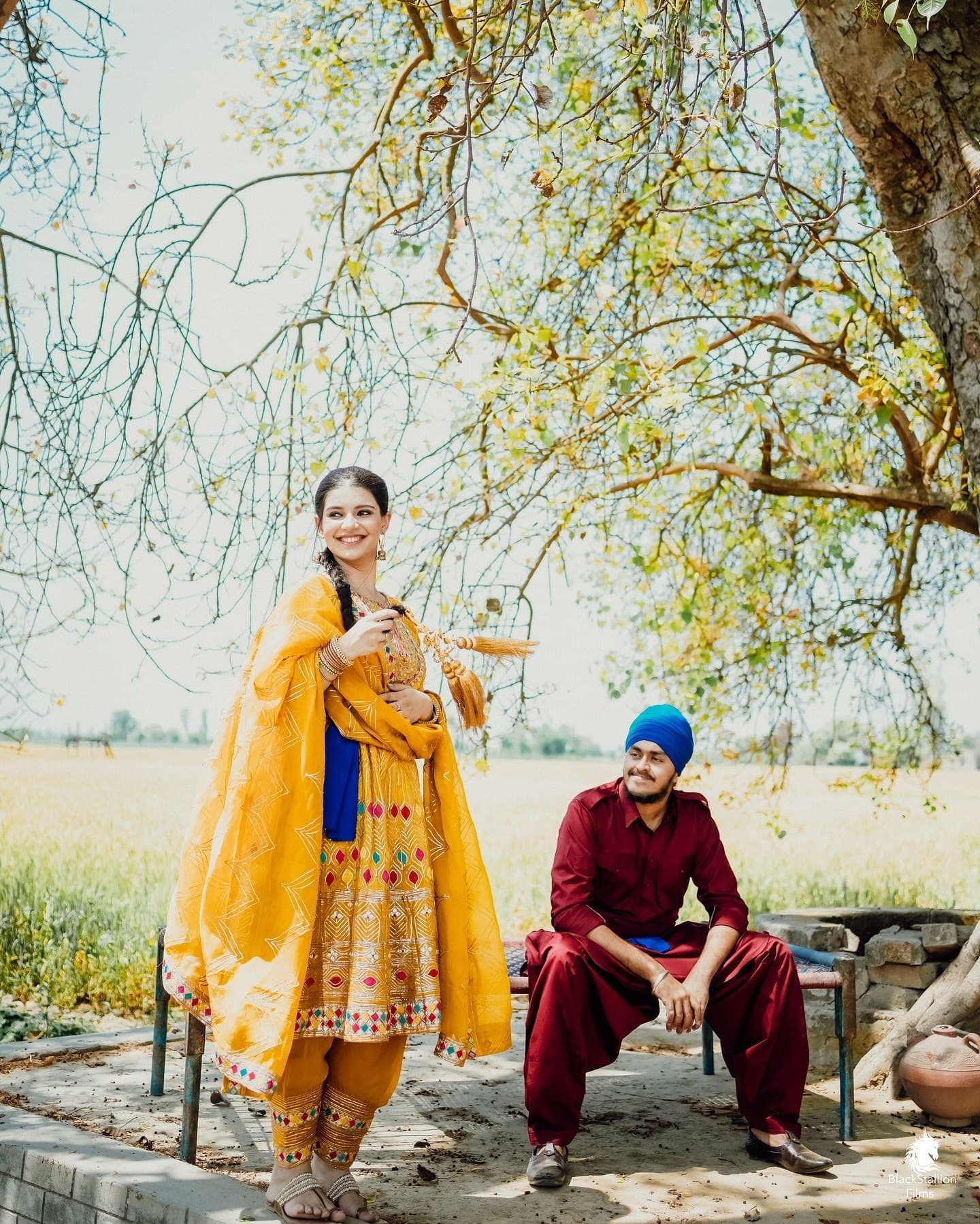 Prewedding wedding photography by Black Stallion Films
