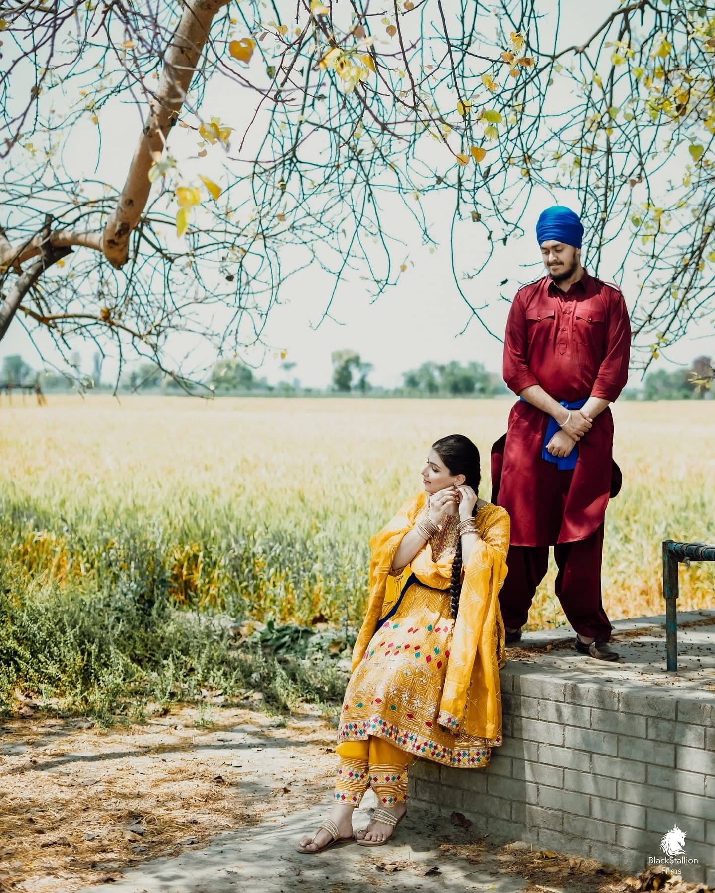 Prewedding wedding photography by Black Stallion Films