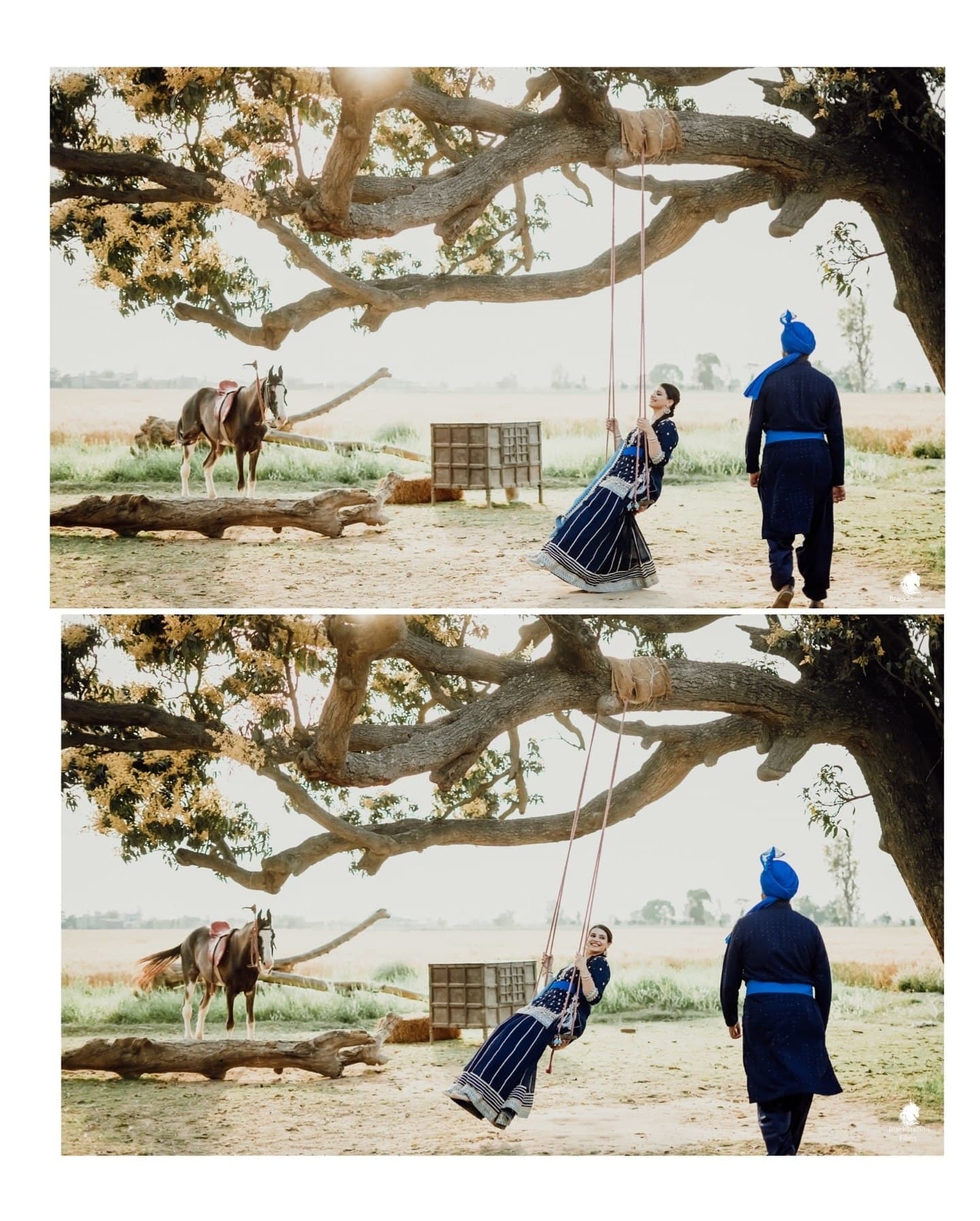 Prewedding wedding photography by Black Stallion Films