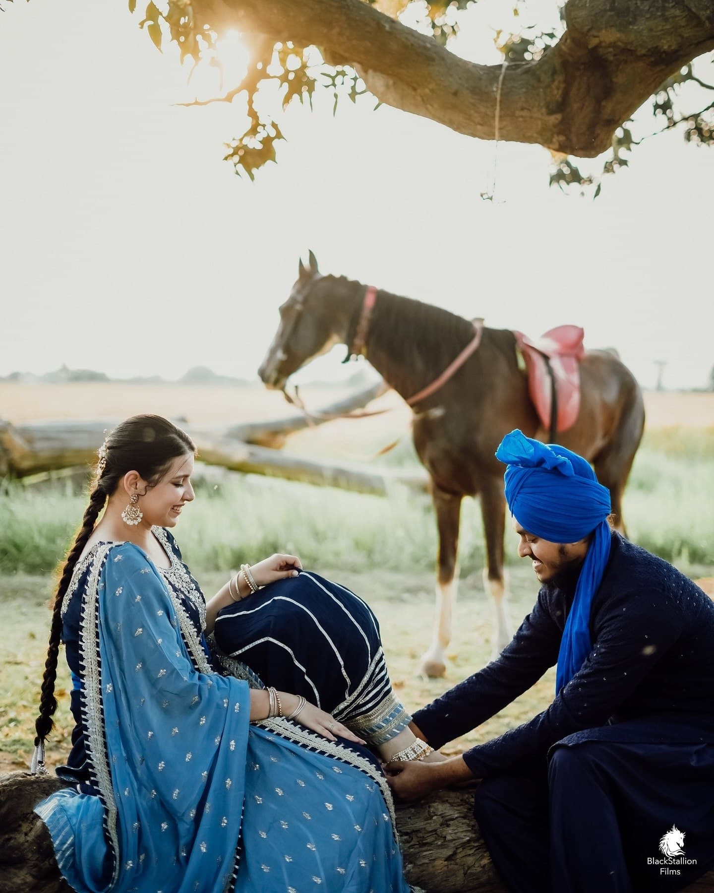 Prewedding wedding photography by Black Stallion Films